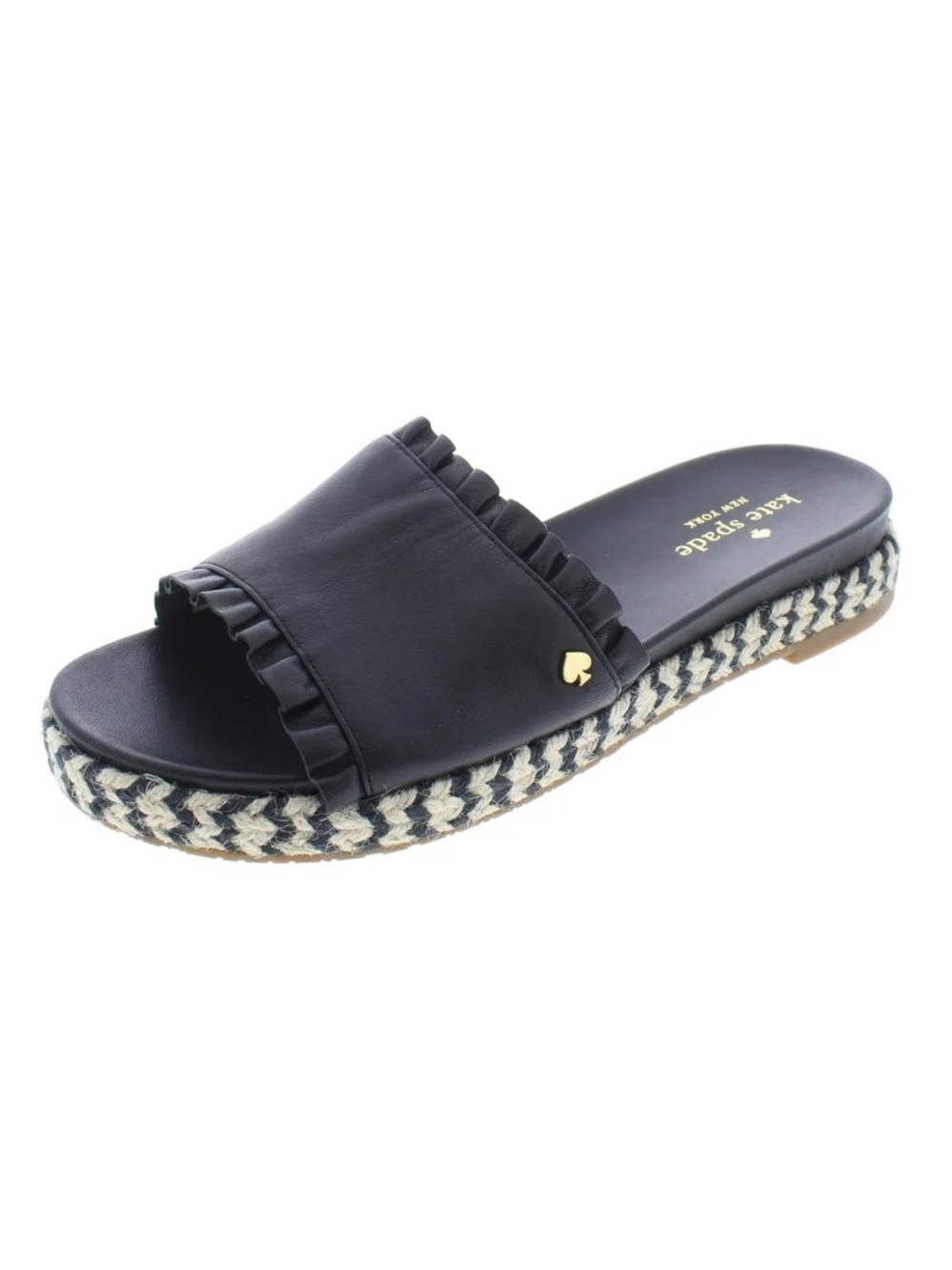 Kate Spade Leather Espadrille Sandal